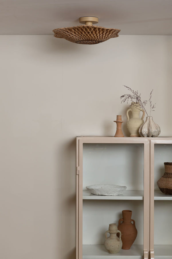 Plafondlamp madura ?44cm nat/br., s