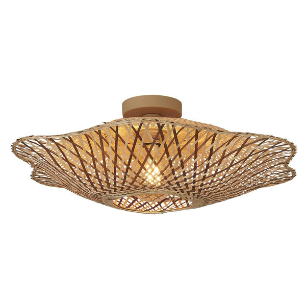 Plafondlamp madura ?60cm nat/br., m