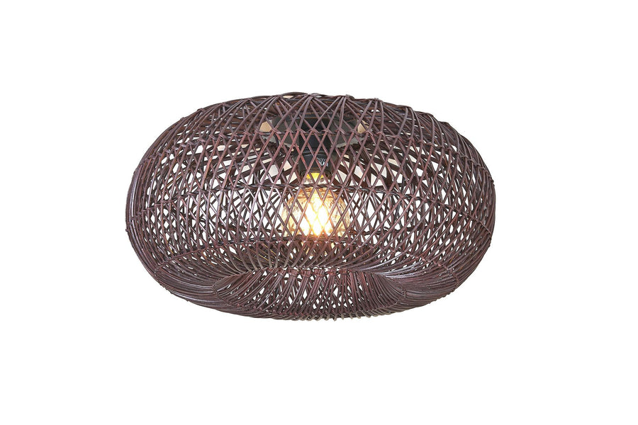 Plafondlamp arizona rotan ?50cm bur., s