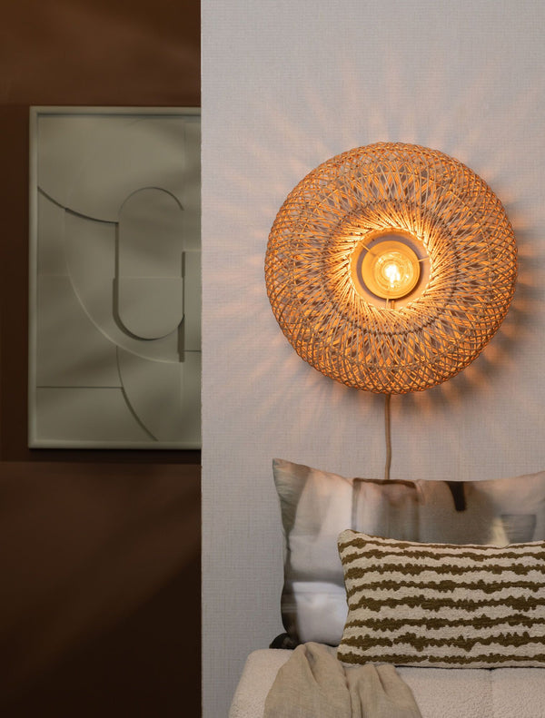 Wandlamp arizona rotan ?50cm nat., s