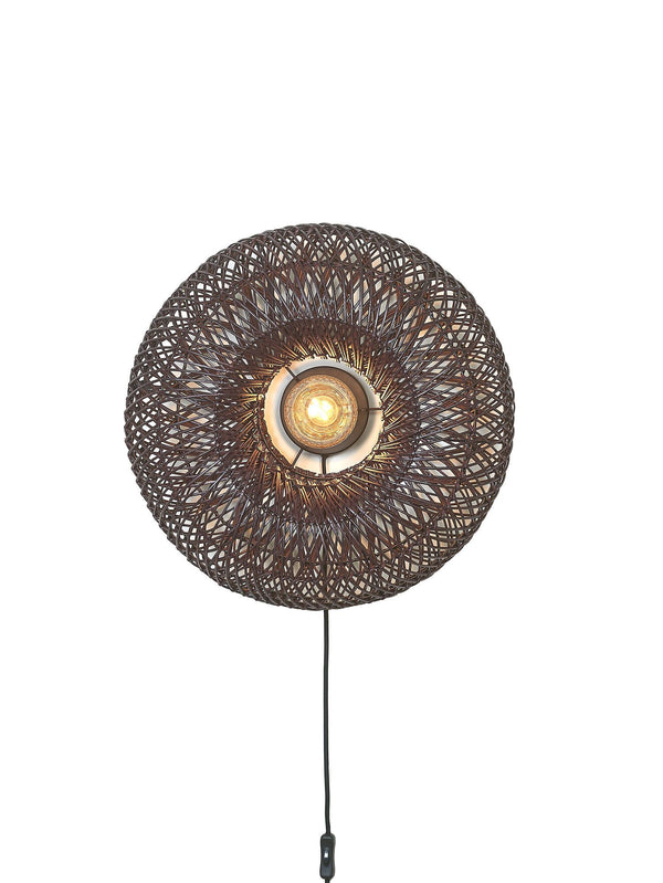 Wandlamp arizona rotan ?50cm bur., s