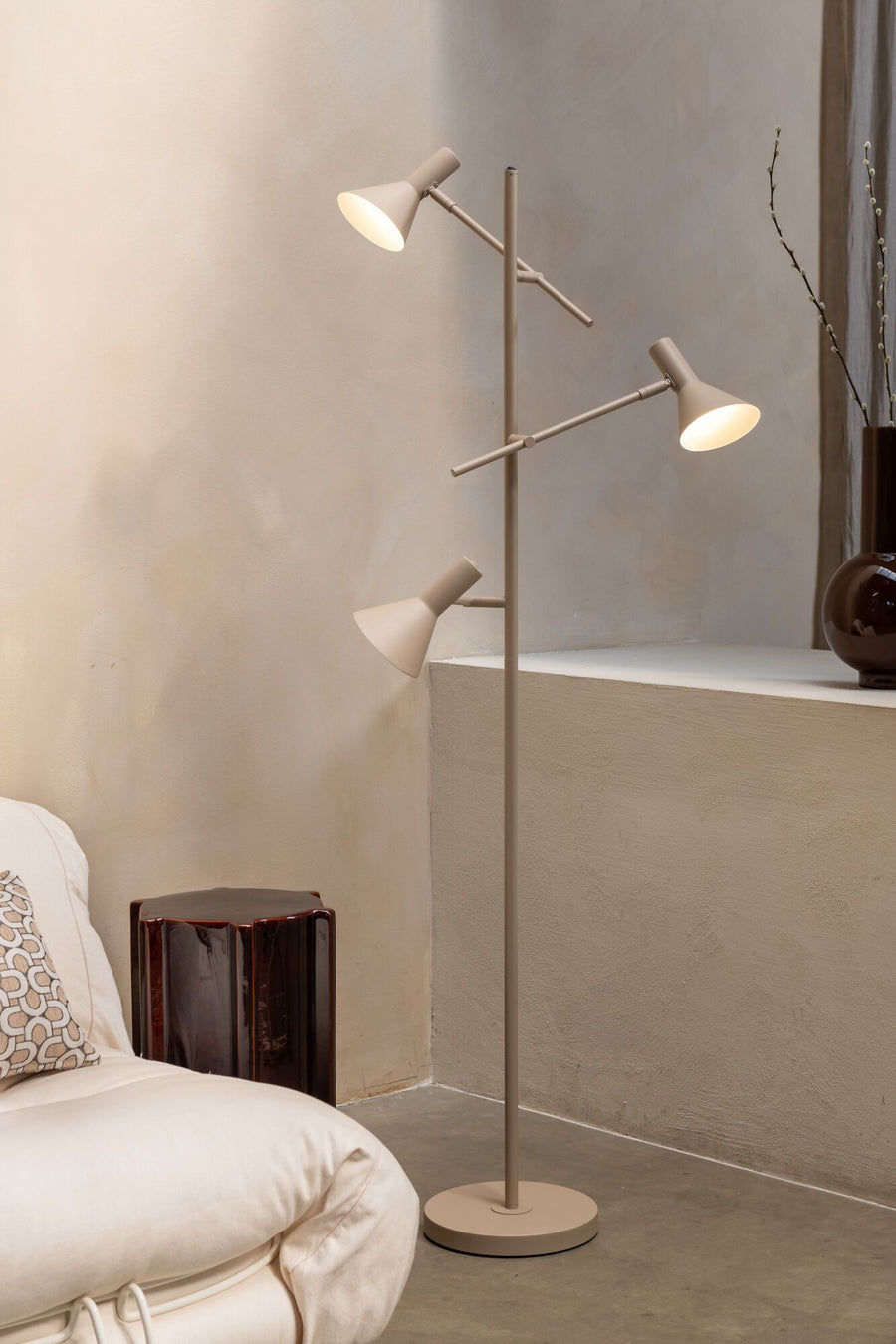 Vloerlamp Izmir, zand