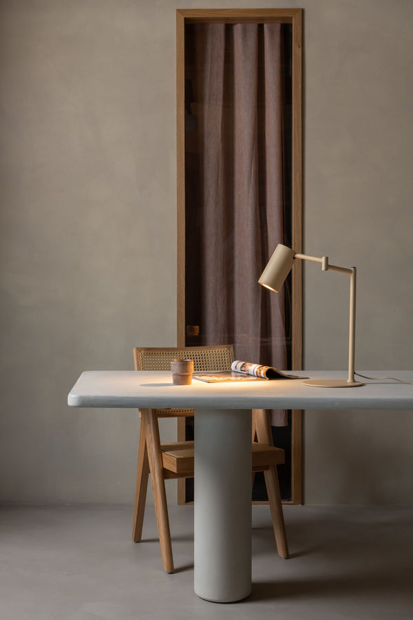 Tafellamp Bilbao, beige