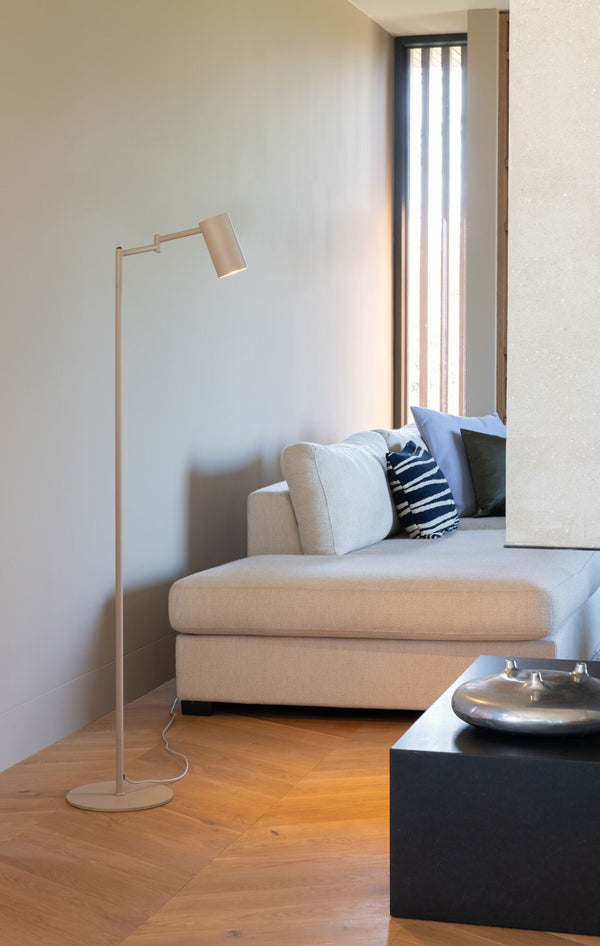 Vloerlamp Bilbao, beige