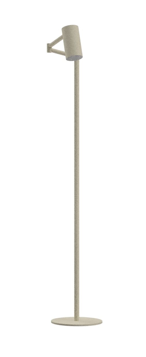 Vloerlamp Bilbao, beige