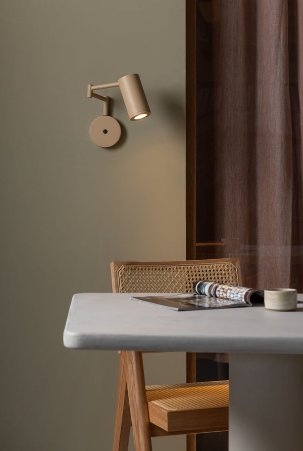 Wandlamp Bilbao, beige
