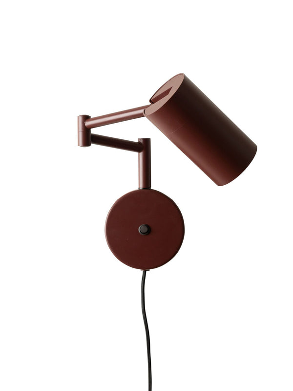 Wandlamp Bilbao, burgundy