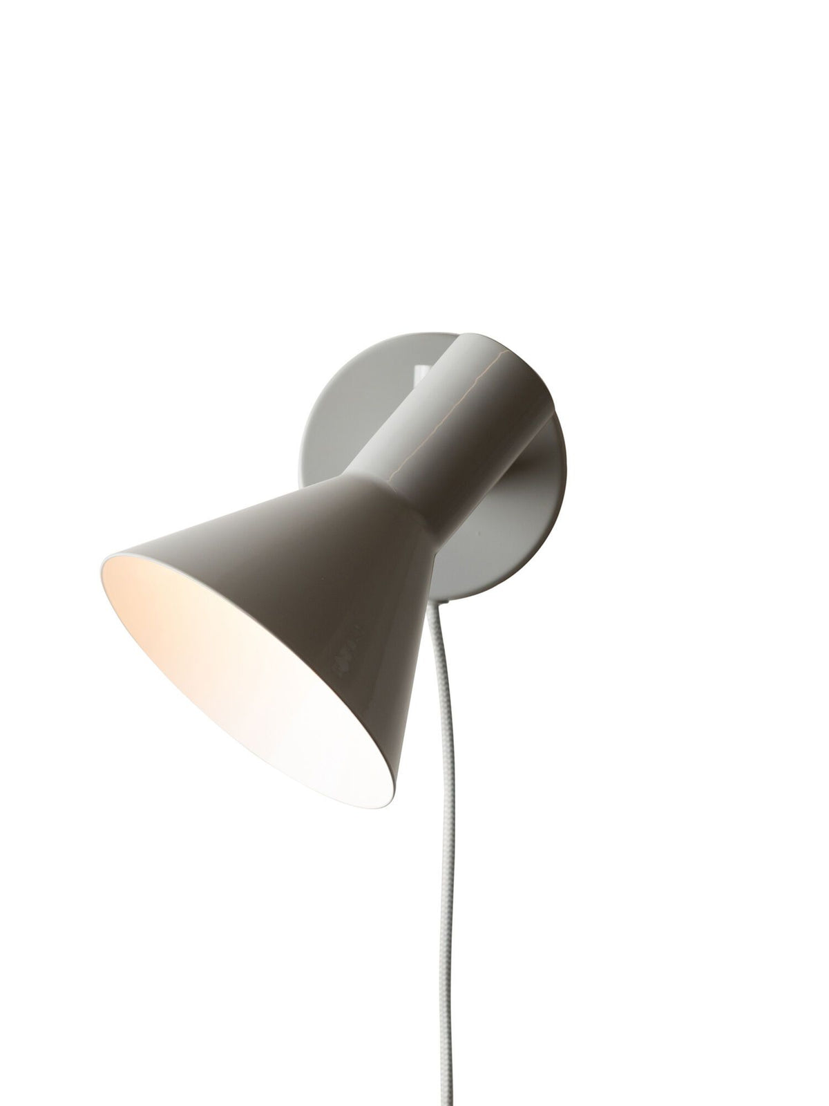 Wandlamp Stavanger, lichtgrijs