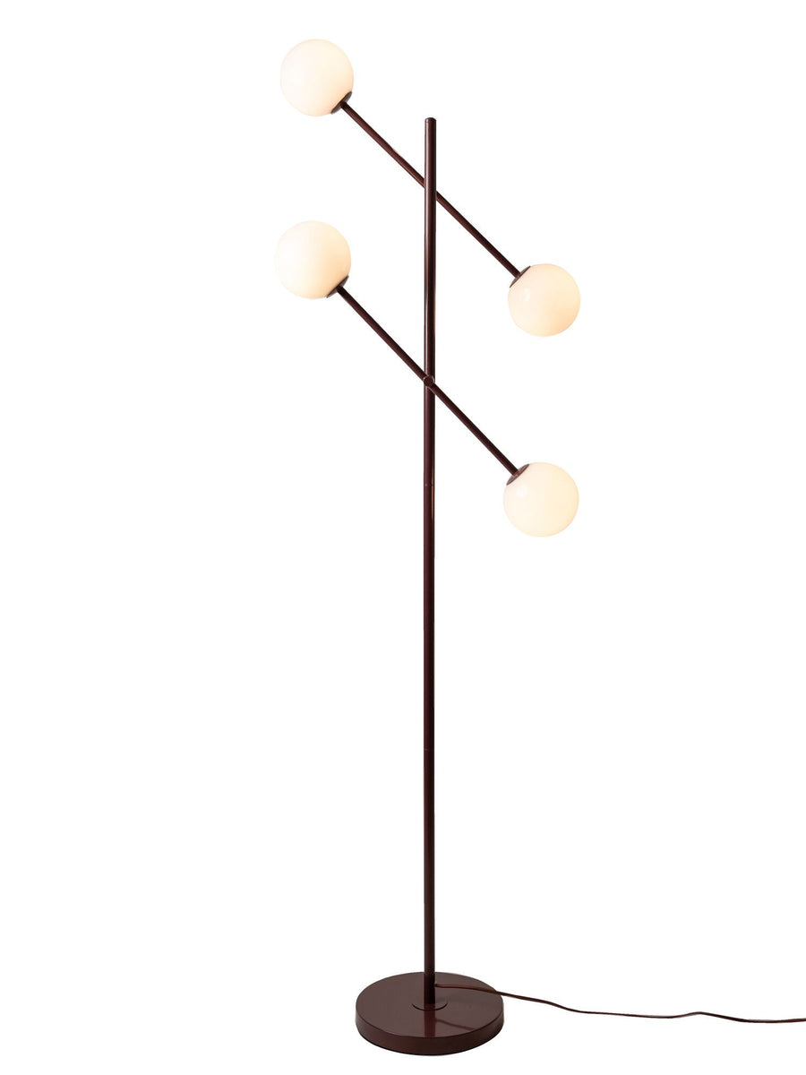 Vloerlamp Copenhagen, burgundy