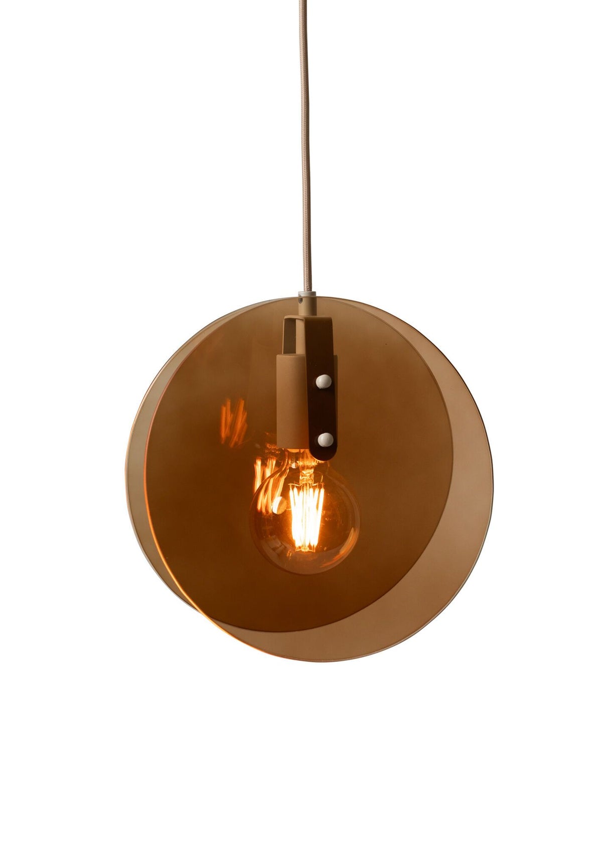 Hanglamp Toledo, amber
