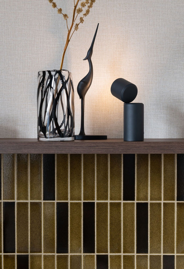 Tafel-/wandlamp Milan, zwart