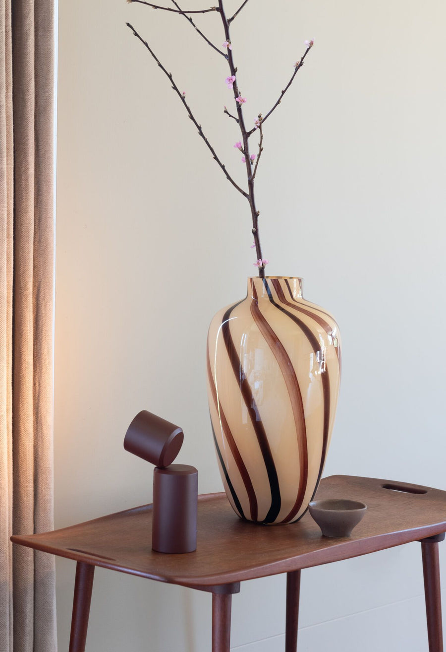 Tafel-/wandlamp Milan, burgundy
