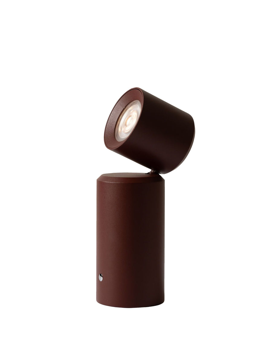 Tafel-/wandlamp Milan, burgundy