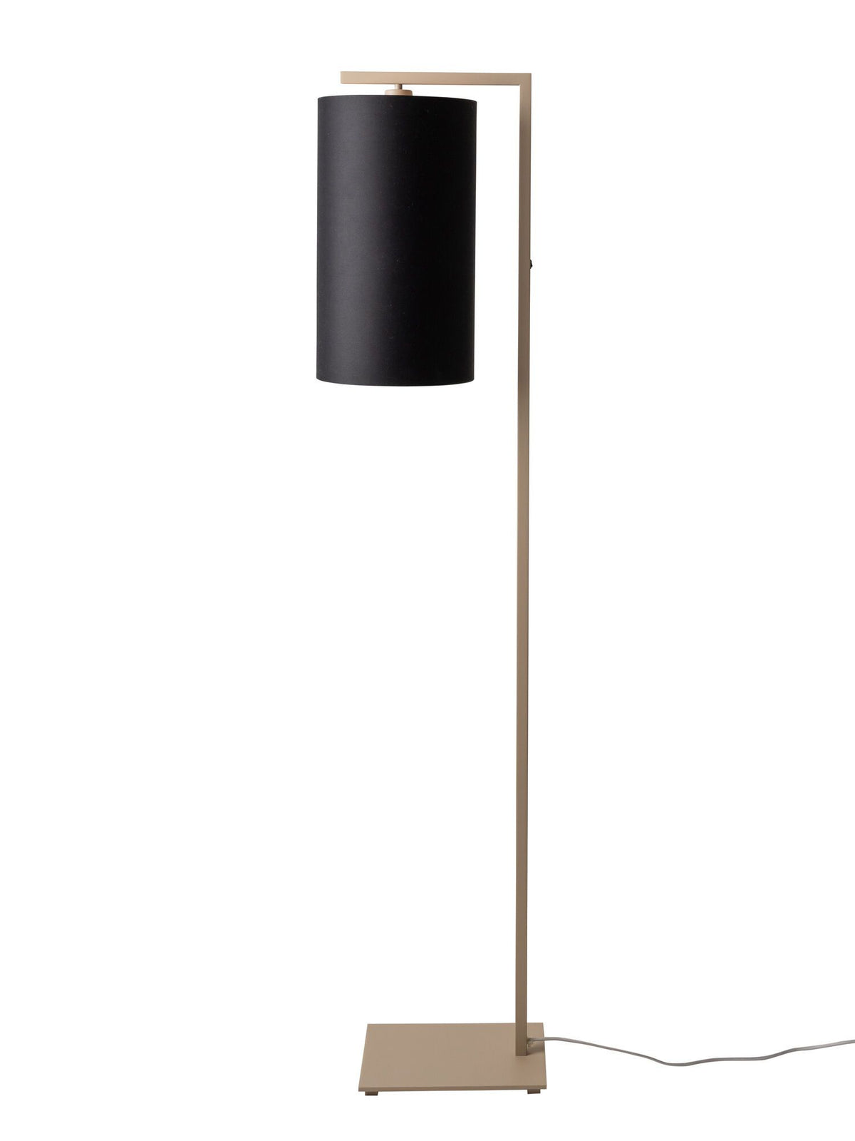 Vloerlamp Boston zand/kap 2545 zwart