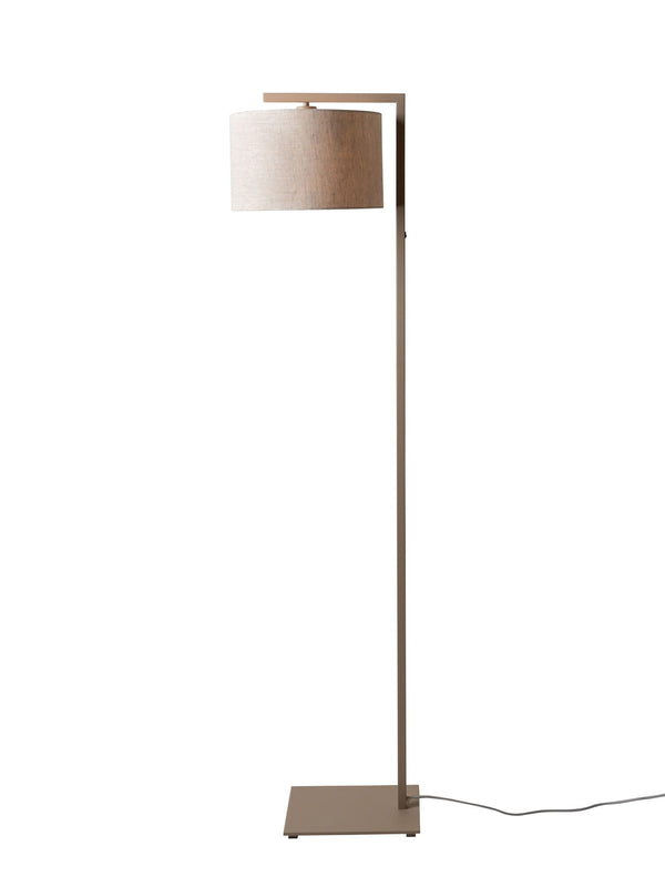 Vloerlamp Boston zand/kap 3220 linnen licht