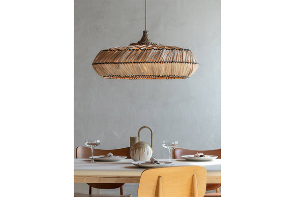Hanglamp Rinjani 70 cm naturel