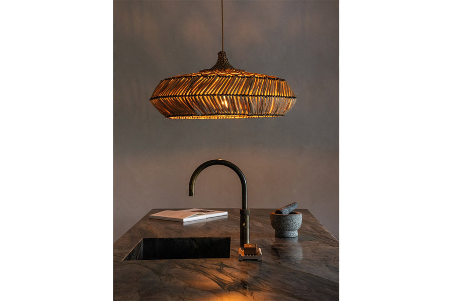 Hanglamp Rinjani 70 cm naturel