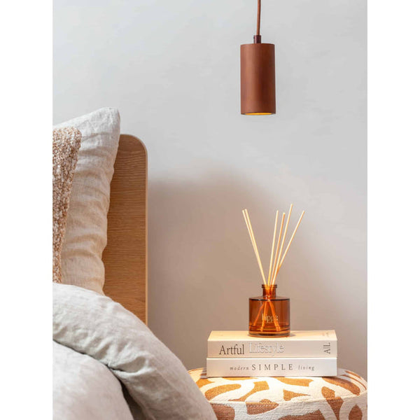Hanglamp Java klein bruin