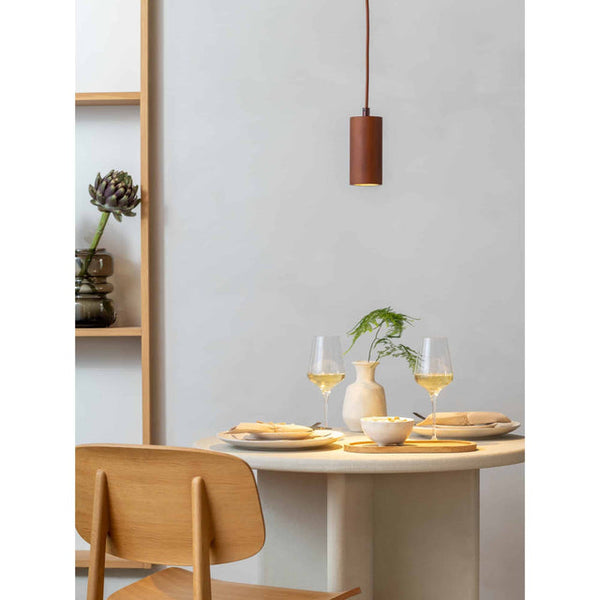 Hanglamp Java klein bruin