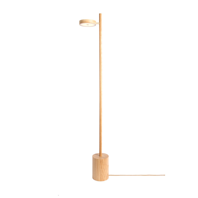 Vloerlamp Okinawa naturel met LED