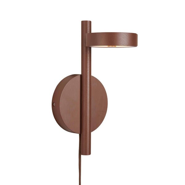 Wandlamp Okinawa bruin