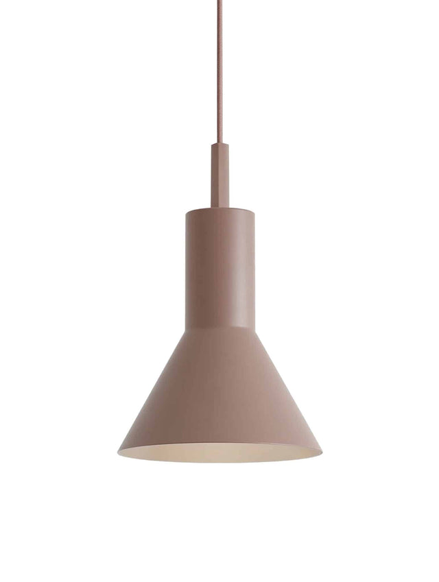 Hanglamp Stavanger mokka bruin E14