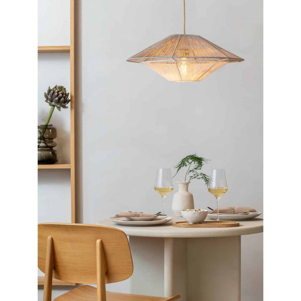 Hanglamp Lumbini 50 cm lichtgrijs