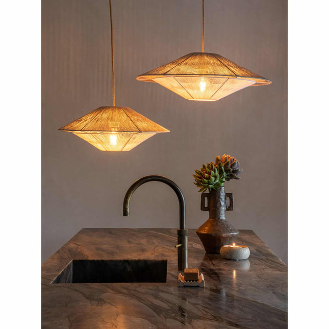 Hanglamp Lumbini 50 cm lichtgrijs