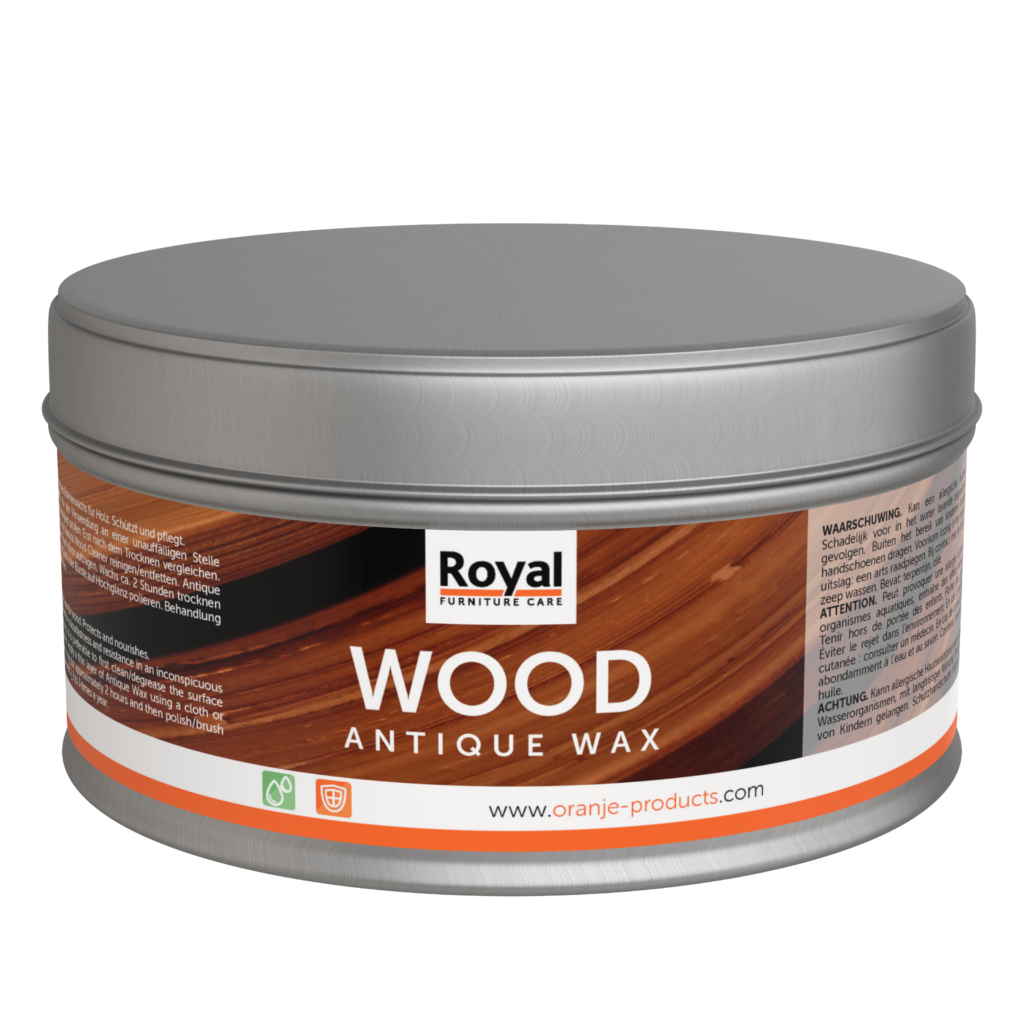 Wood Antique Wax middenbruin