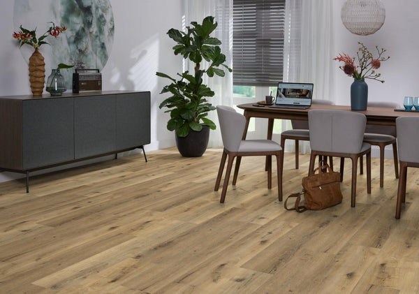 PVC Nantes Dryback Dark Oak á 3,62 m² per pak