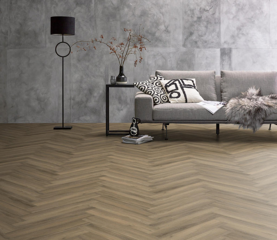 PVC Limoges Dryback Light Brown á 1,13 m² per pak