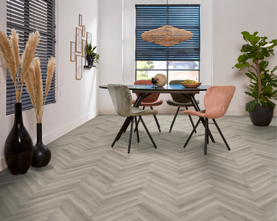 PVC Limoges Dryback Grey á 1,13 m² per pak