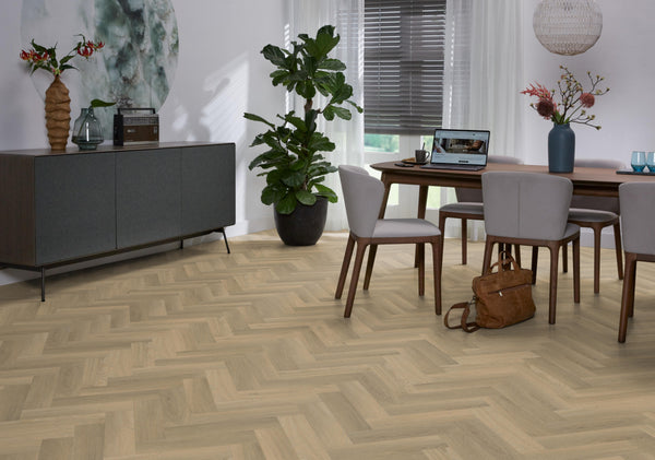 PVC Rodez Dryback natural á 0,87 m² per pak