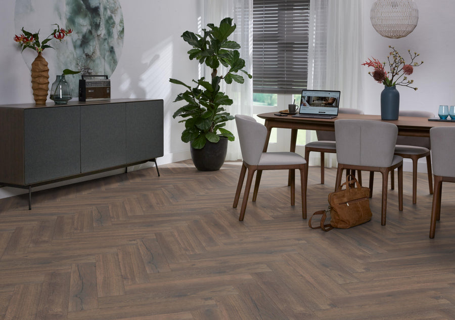 Marquant Eiken donker gerookt (1,24 m²/pak)