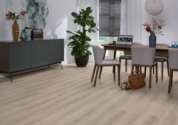 laminaat beige eiken (128,6x19,4) a 1,996 m² per pak
