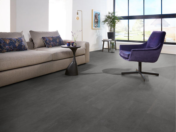 PVC Plaisir Silent Rigid Click anthracite á 1,65 m² per pak