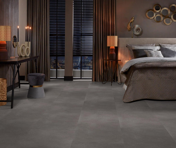 PVC Yerres Silent Rigid Click grey á 1,65 m² per pak