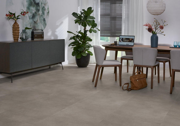 PVC Yerres Silent Rigid Click taupe á 1,65 m² per pak