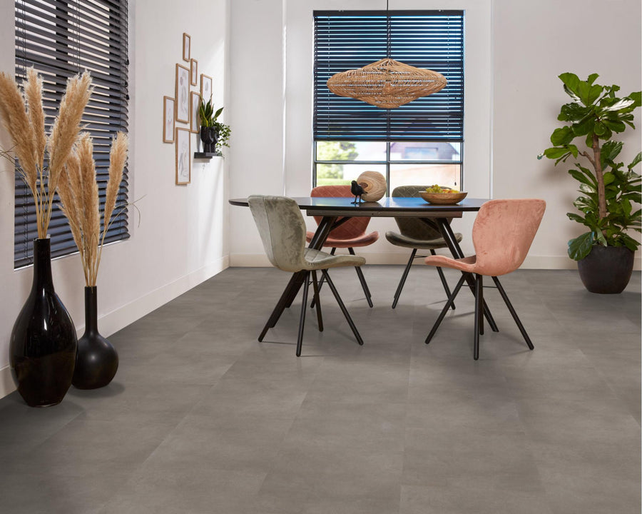 PVC Yerres Silent Rigid Click taupe á 1,65 m² per pak