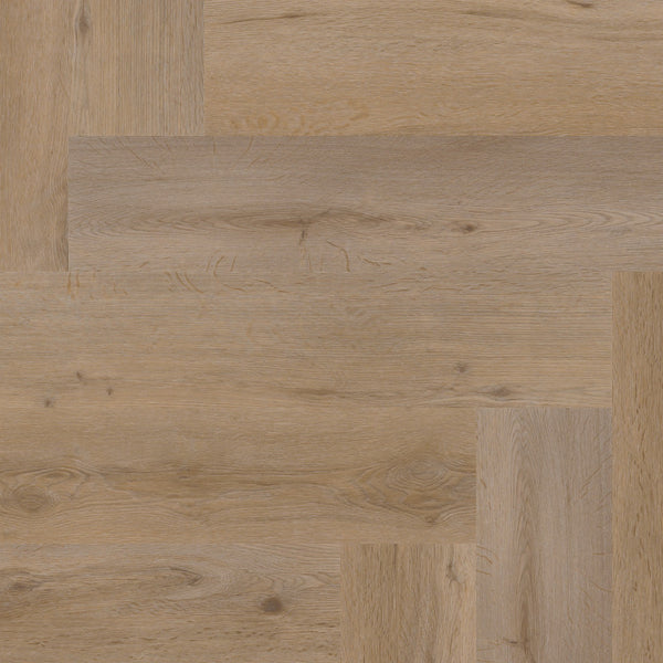 PVC Vernon Visgraat Dryback Natural oak á 1,90 m² per pak