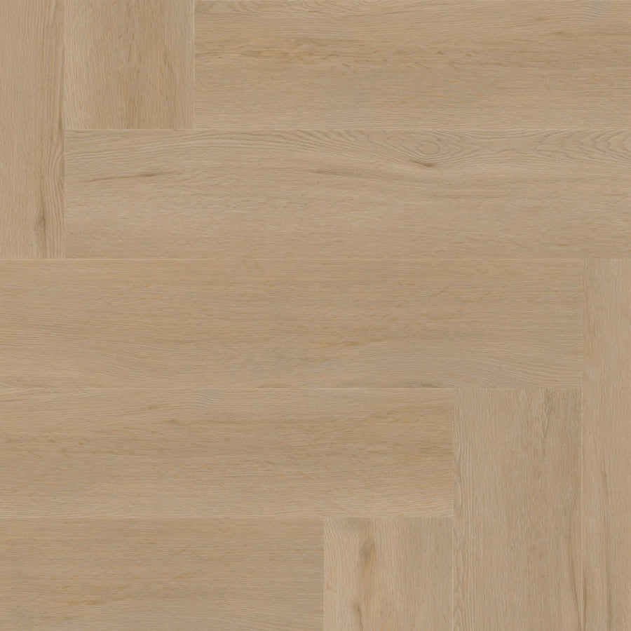 PVC Vernon Visgraat Dryback Beige á 1,90 m² per pak