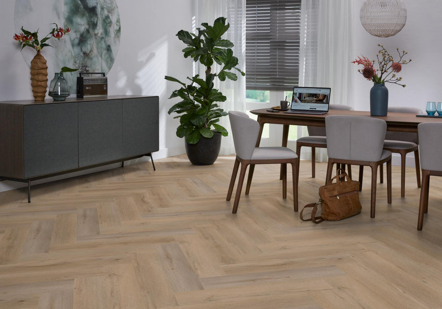 PVC Vernon Visgraat Silent Rigid Click Smoky á 1,71 m² per pak