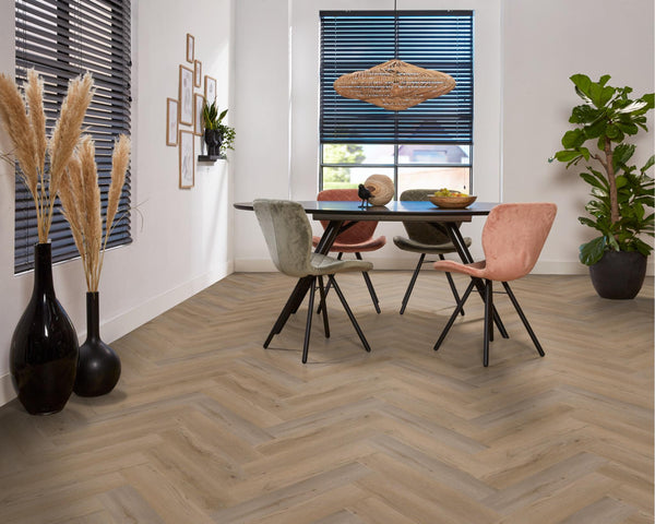 PVC Vernon Visgraat Silent Rigid Click Smoky á 1,71 m² per pak