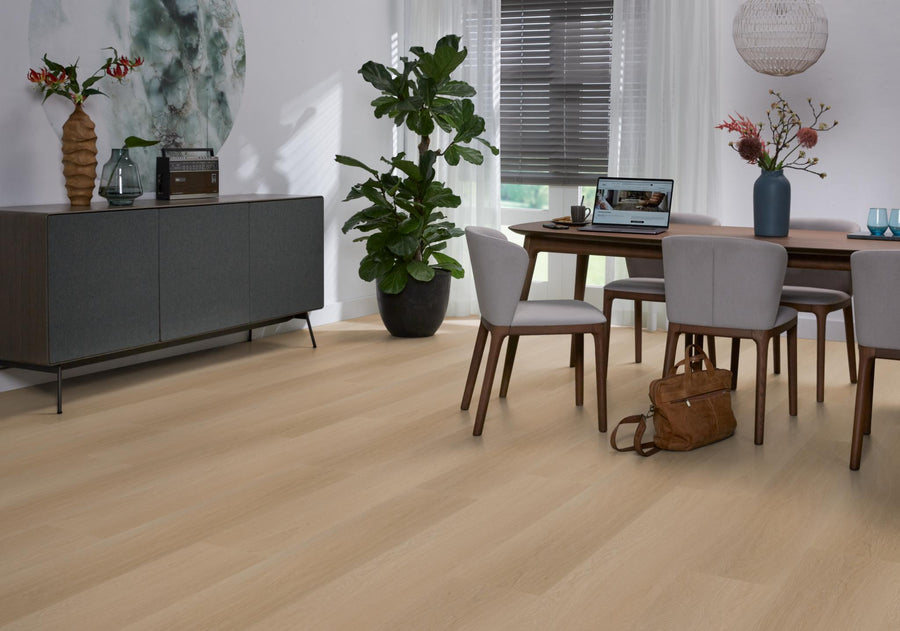 PVC Nice Silent Rigid Click Natural oak á 1,37 m² per pak