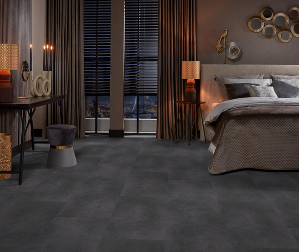 Boer Saro collectie PVC click Anthracite (91,4x45,7 - V4) a1,67m² per pak