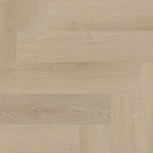 PVC Bordeaux Visgraat Dryback Beige á 1,87 m² per pak