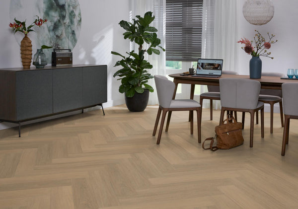 PVC Lyon Dryback Warm Naturel á 1,87 m² per pak