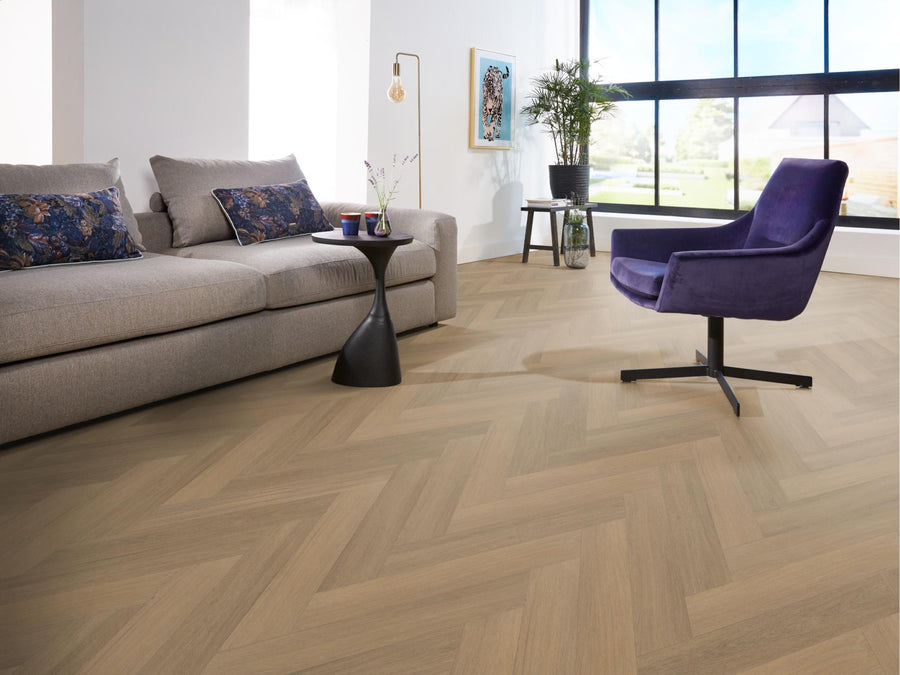 PVC Lyon Dryback Warm Naturel á 1,87 m² per pak