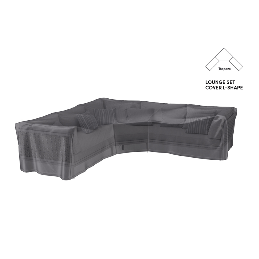 Lounge cover L/ Trapeze 300x300x100xH70