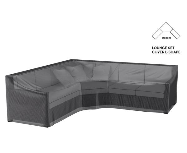 Lounge cover L/Trapeze 300x300x90xH65/90 HB